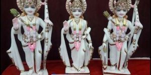 White Marble RAM Darbar Statue