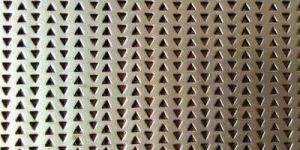 Triangle Hole Perforated Sheets