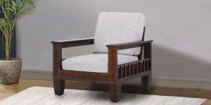 Sheesham Wood 1S Continental Sofa