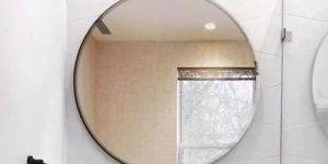 Wall Mounted Round Shape Bathroom Mirror