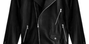 Mens Black Leather Jacket