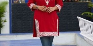 Embroidery Short Kurti