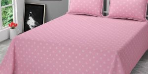 90X100 Inches Cotton Bed Sheet