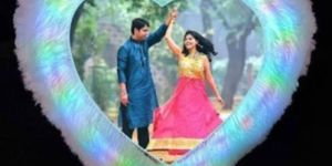 LED Heart Shape Pillow