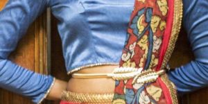 Metal Leaf Waist Band