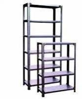 Slotted Angle Iron Metal Frame Shelves Rack