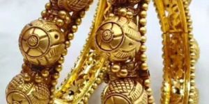 Antique Gold Bangles