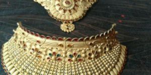 Antique Gold Necklace Set