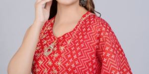 Zigzag Butterfly Sharara Set