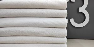 PC Cotton Chikan Embroidery Fabric