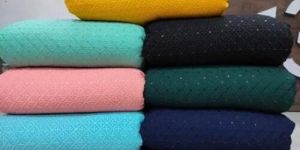 Rayon Embroidered Fabric