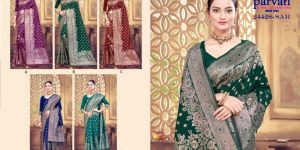 Ladies Banarasi Silk Sarees