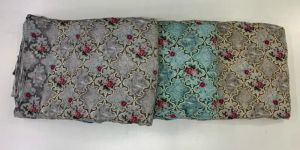 Viscose Chiffon Multicolor Fabric