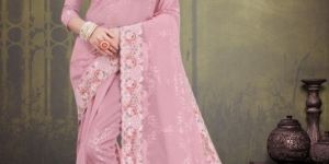 Ladies Chiffon Pure Silk Sarees