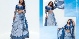 Women Chiffon Silk Lehenga Choli