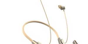 Wireless Bluetooth Neckband with 10Mins Charge = 10Hrs Playtime, Additional Battery, Magnetic On/Off & Call Vibration, Voice Assistant Earphones