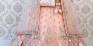 Designer Net Lehenga Choli