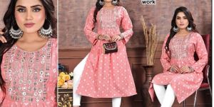 Rayon Slub Naira Cut Suit