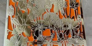 Maika Wood Box Matel Lid