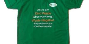 Waste PET Bottles Recycled Dark Green Polo T-Shirts