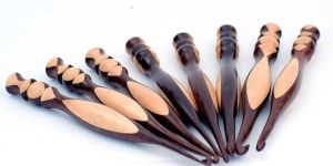 Wooden Crochet Hook Set