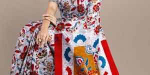 Cotton Mulmul Saree