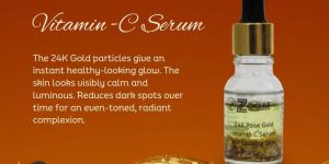 24K Rose Gold Vitamin-C Skin Serum