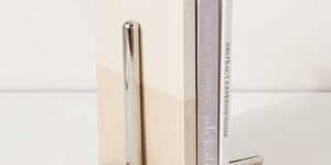 Stylish Metal Bookend