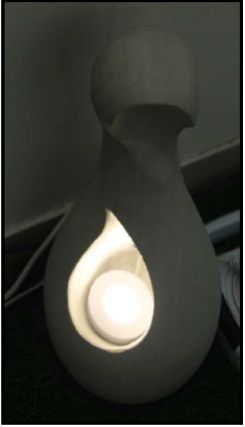 Mint Sandstone Lamp Post
