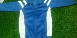 Blue & White School Track Jacket