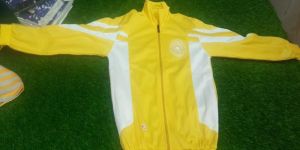 Yellow & White school Track Jacket