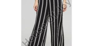 Ladies Striped Palazzo Pant