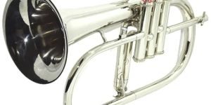 Three Valve Nickel Flugelhorn