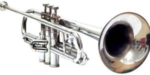 Three Valve Nickel Trumpet