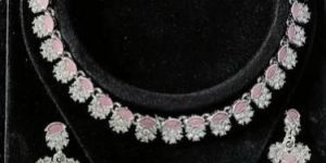 Fancy American Diamond Necklace Set