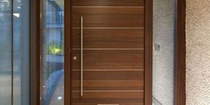 Teak Veneer Doors