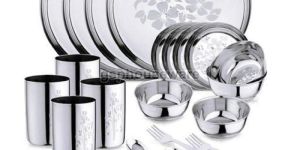 Stainless Steel Dinner Set
