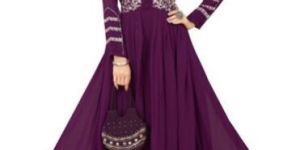 Crepe Georgette Gown