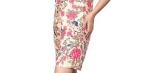 Printed Crepe Night Suit