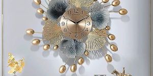 Metal Wall Clock