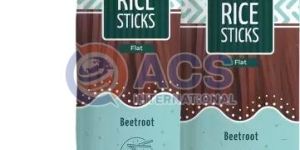 Jvapa Beetroot Flat Rice Stick Noodles