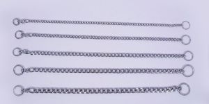 2 Feet Grinded Twisted Iron Dog Choke Chain