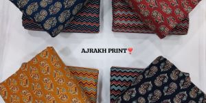 Ajrakh Printed Fabric