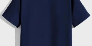 Mens Round Neck Cotton T-shirt