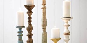 Antique Candle Holder