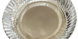 7 Inch Silver Foil Wrinkle Paper Plate