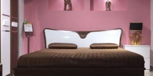 Dark Brown Cotton Quilt Bedding Set