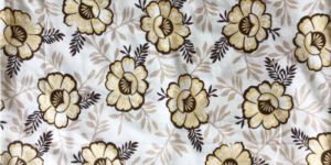 Flower Printed Cotton Table Placemat