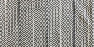 Black and White Designer Table Placemat