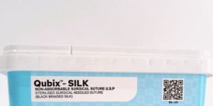 Black Braided Silk Suture